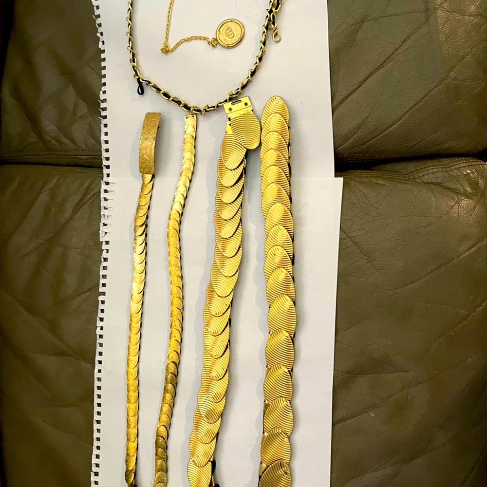 Lot of 3 Belts